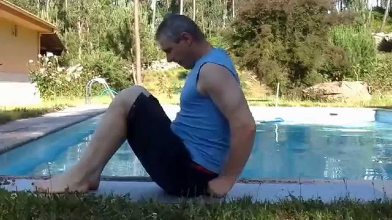 Camiñando nas nádegas con prostatite